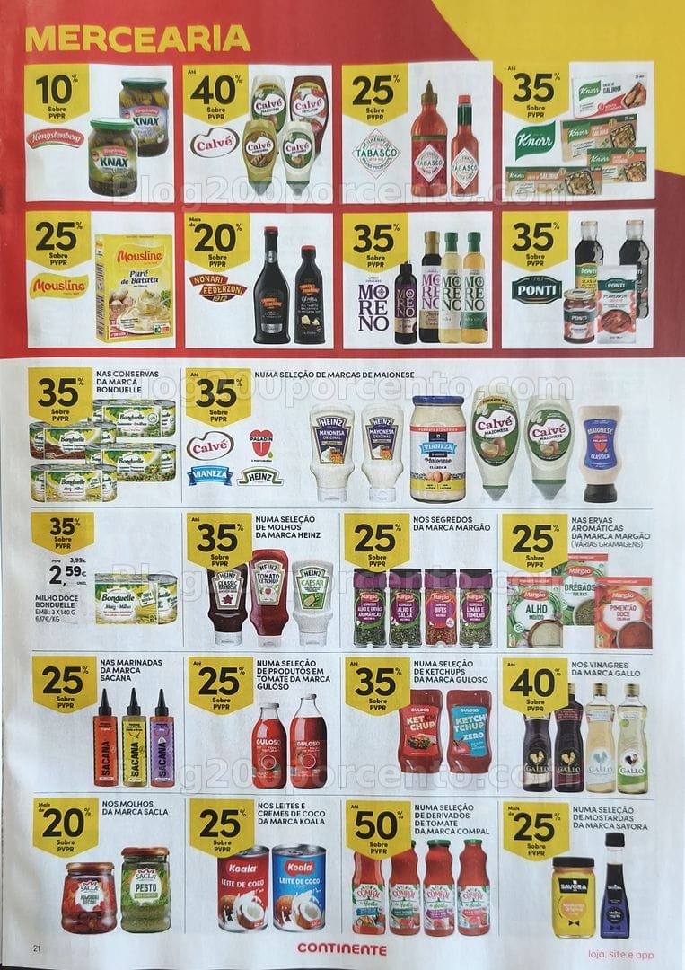 Antevisão Folheto CONTINENTE Promoções de 7 a 13 julho